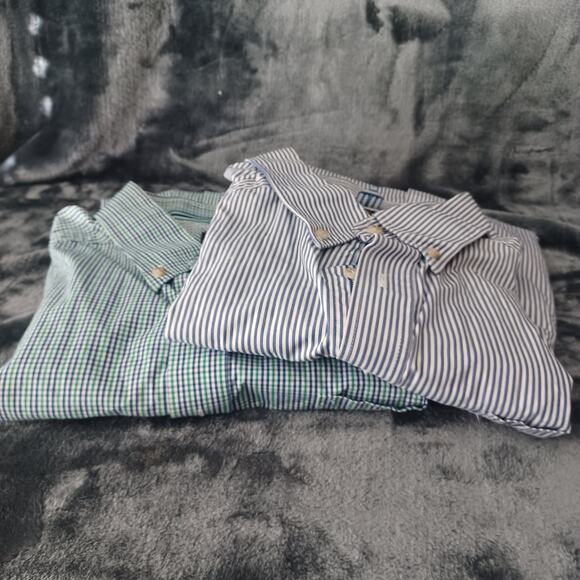 Ariat Pro Series Set of 2 Shirts  Striped and Plaid XXL - Picture 1 of 6